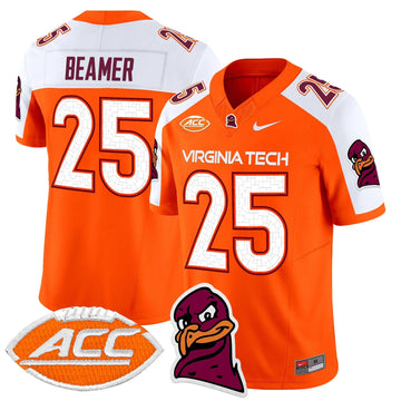 Personalized VTH 2026 Vapor Limited Jersey - Orange Alternate / Frank Beamer Stitched