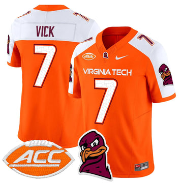 Personalized VTH 2026 Vapor Limited Jersey - Orange Alternate / Michael Vick Stitched