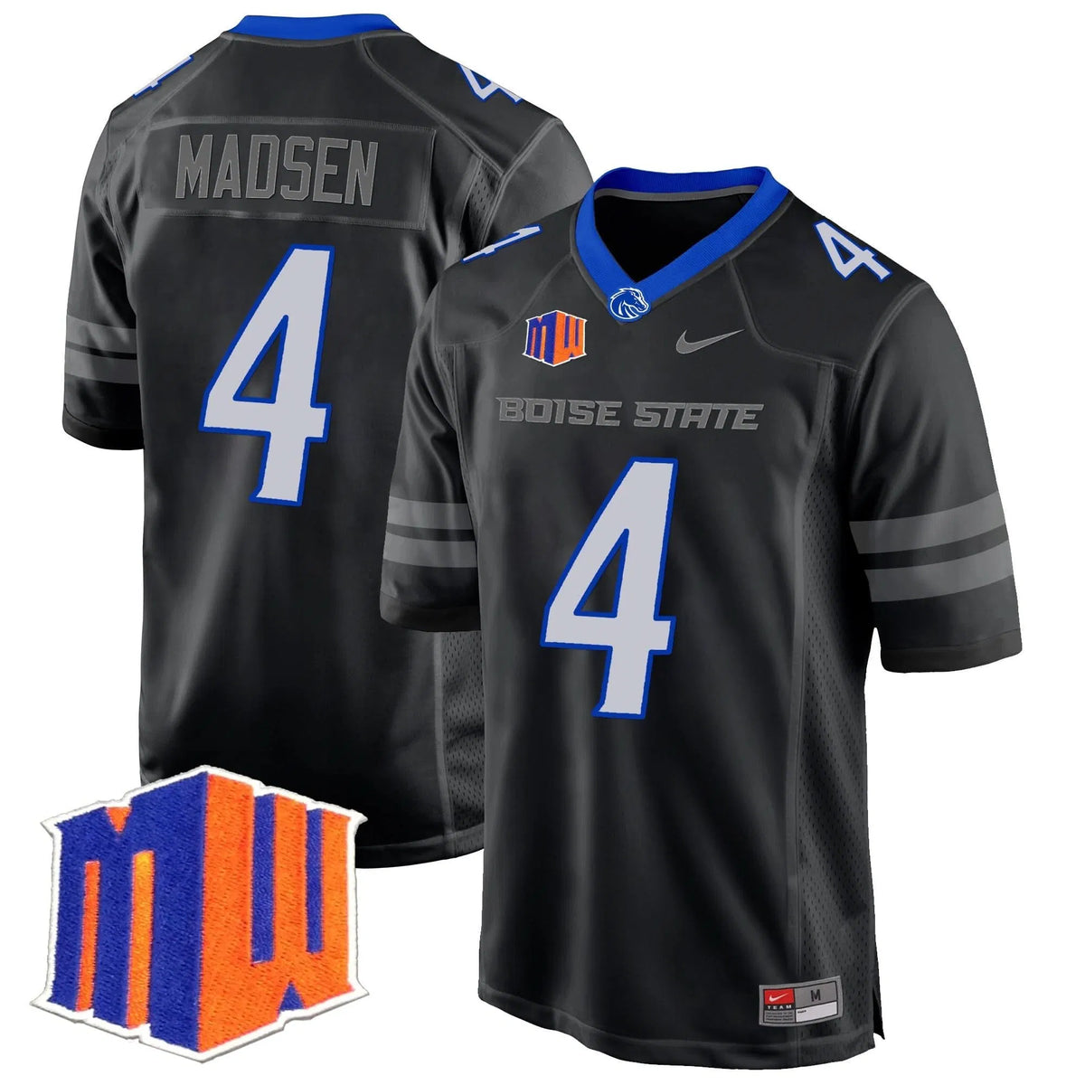 Personalized BSB 2026 Game Jersey - Black / Maddux Madsen Stitched