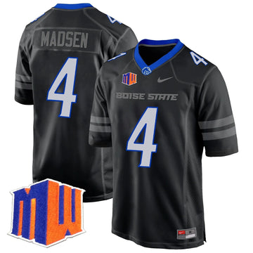 Personalized BSB 2026 Game Jersey - Black / Maddux Madsen Stitched