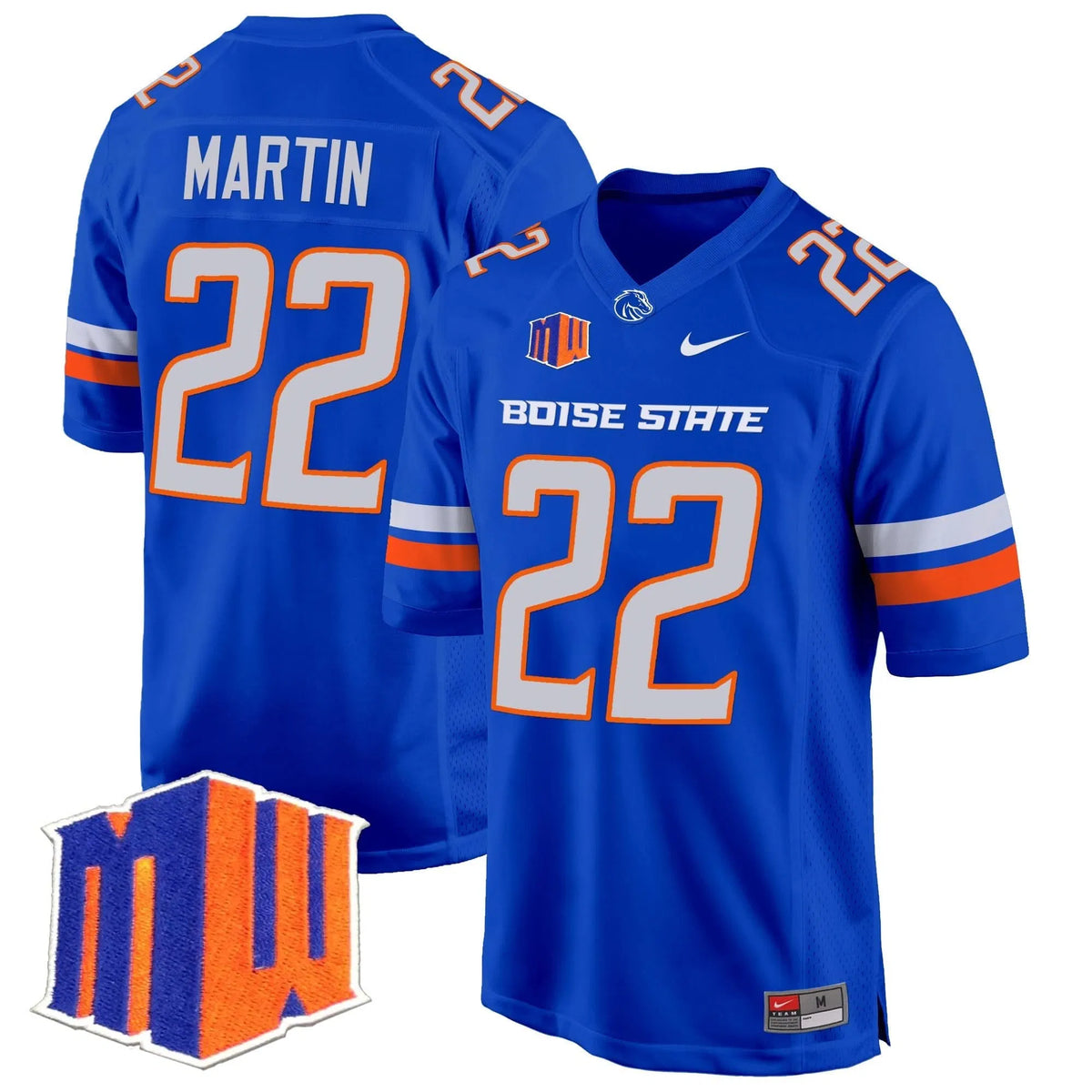 Personalized BSB 2026 Game Jersey - Royal / Doug Martin Stitched