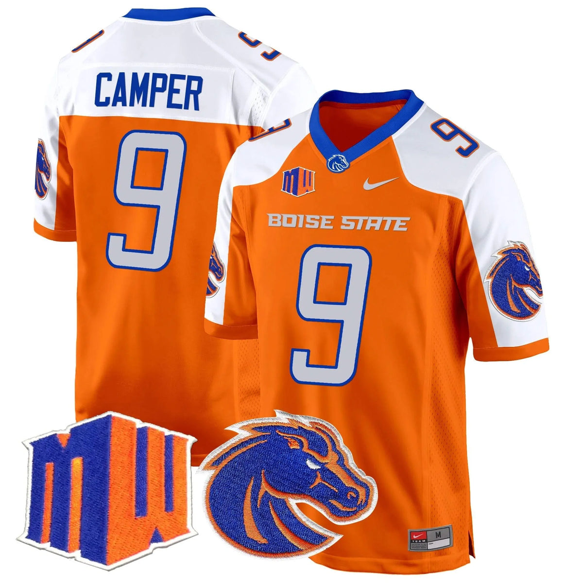 Personalized BSB 2026 Game Jersey - Orange Alternate / Cameron Camper Stitched
