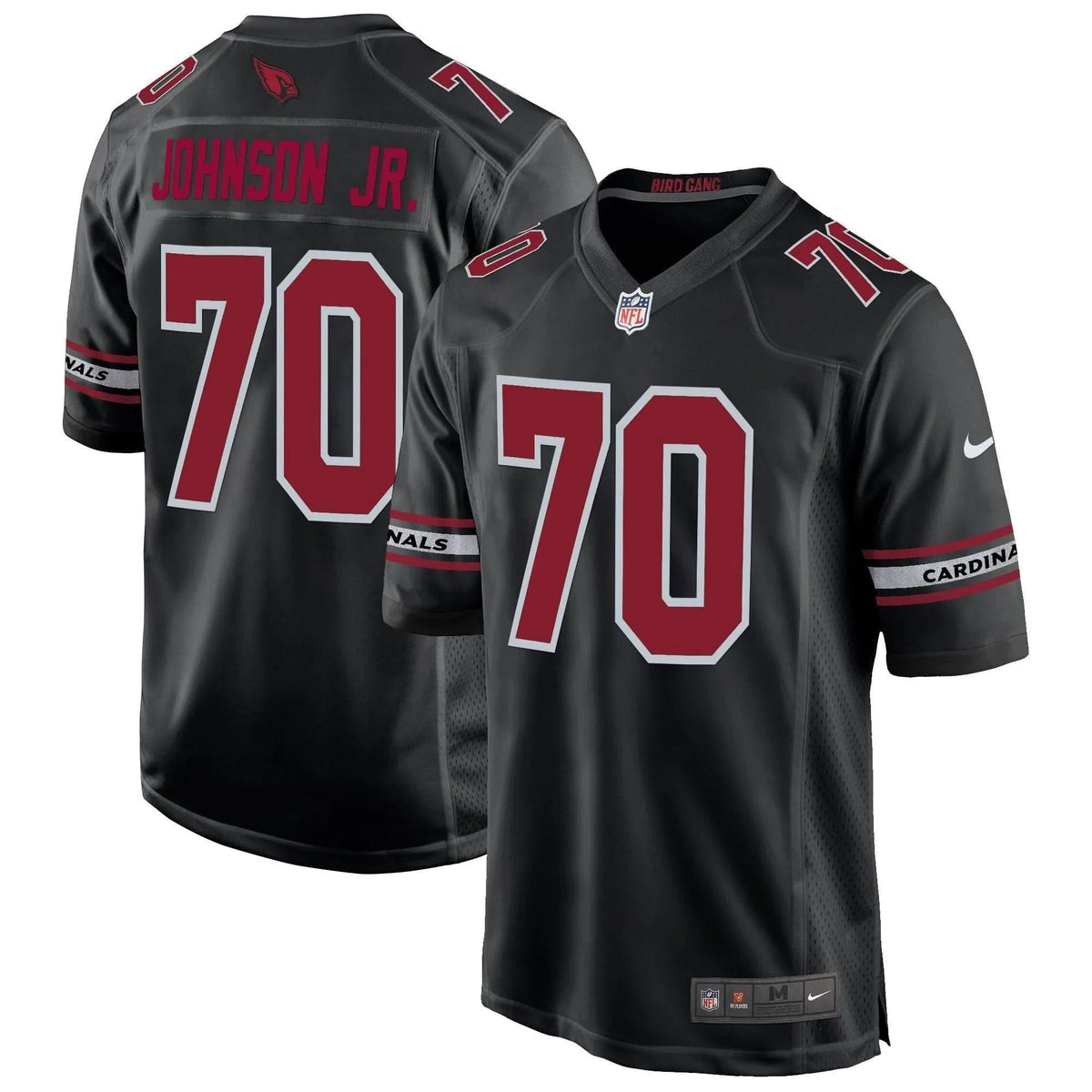 Personalized AC 2026 Game Jersey - Black / Paris Johnson Jr. Stitched