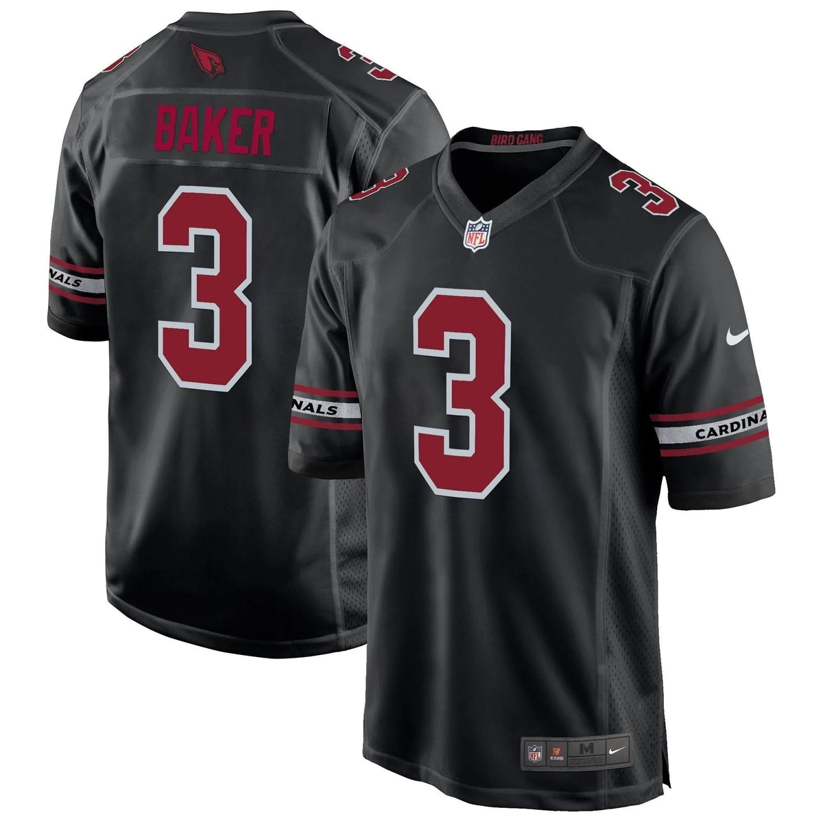 Personalized AC 2026 Game Jersey - Black / Budda Baker Stitched