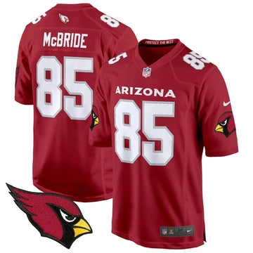 Personalized AC 2026 Game Jersey - Red / Trey McBride Stitched