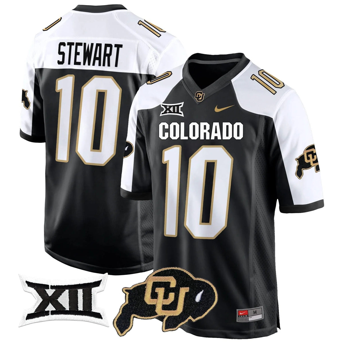 Personalized CB Big 12 XII Patch Game Jersey V2 - Alternate / Kordell Stewart Stitched