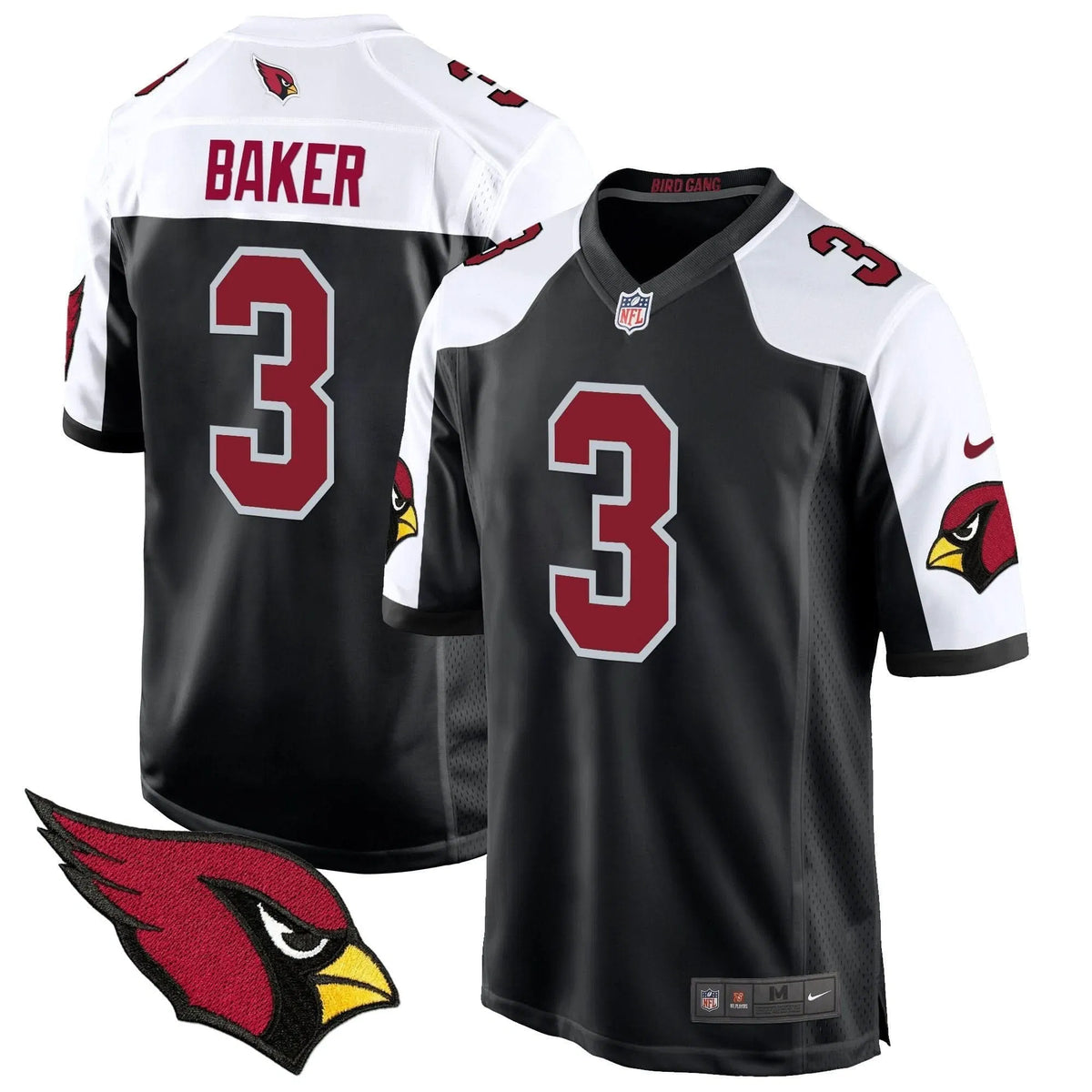 Personalized AC 2026 Game Jersey - Black Alternate / Budda Baker Stitched