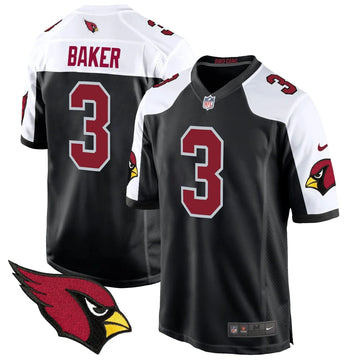 Personalized AC 2026 Game Jersey - Black Alternate / Budda Baker Stitched