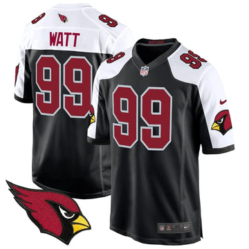 Personalized AC 2026 Game Jersey - Black Alternate / J.J. Watt Stitched