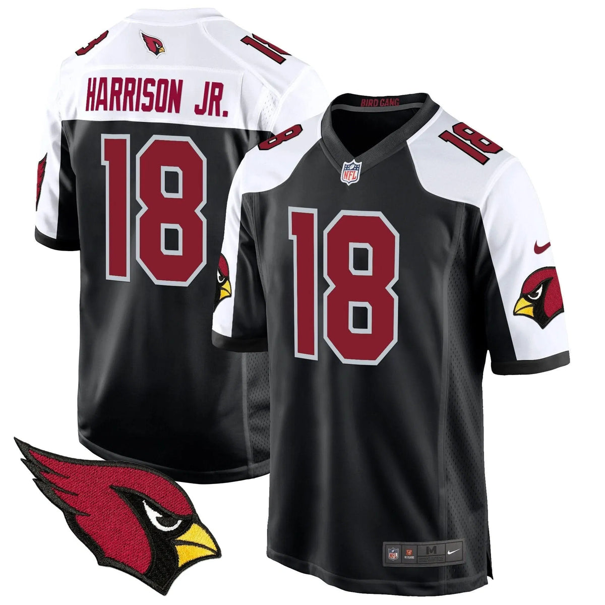 Personalized AC 2026 Game Jersey - Black Alternate / Marvin Harrison Jr. Stitched