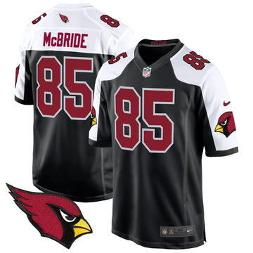 Personalized AC 2026 Game Jersey - Black Alternate / Trey McBride Stitched