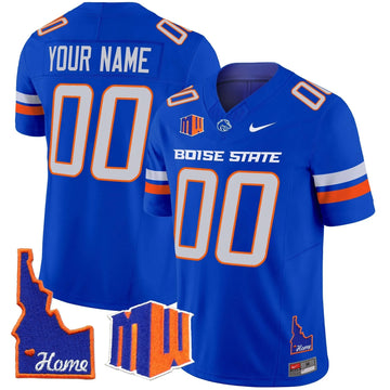 Personalized BSB 2026 Home Patch Vapor Limited Custom Jersey - Royal Stitched