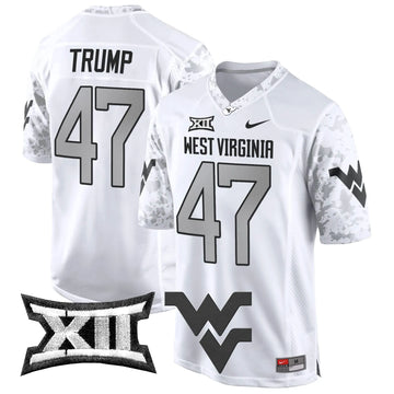 Personalized WVM 2026 Game Jersey - White / Trump Stitched