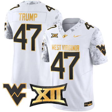 Personalized WVM 2026 Gold Vapor Limited Jersey - White Gold / Trump Stitched