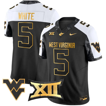 Personalized WVM 2026 Gold Vapor Limited Jersey - Alternate / Pat White Stitched