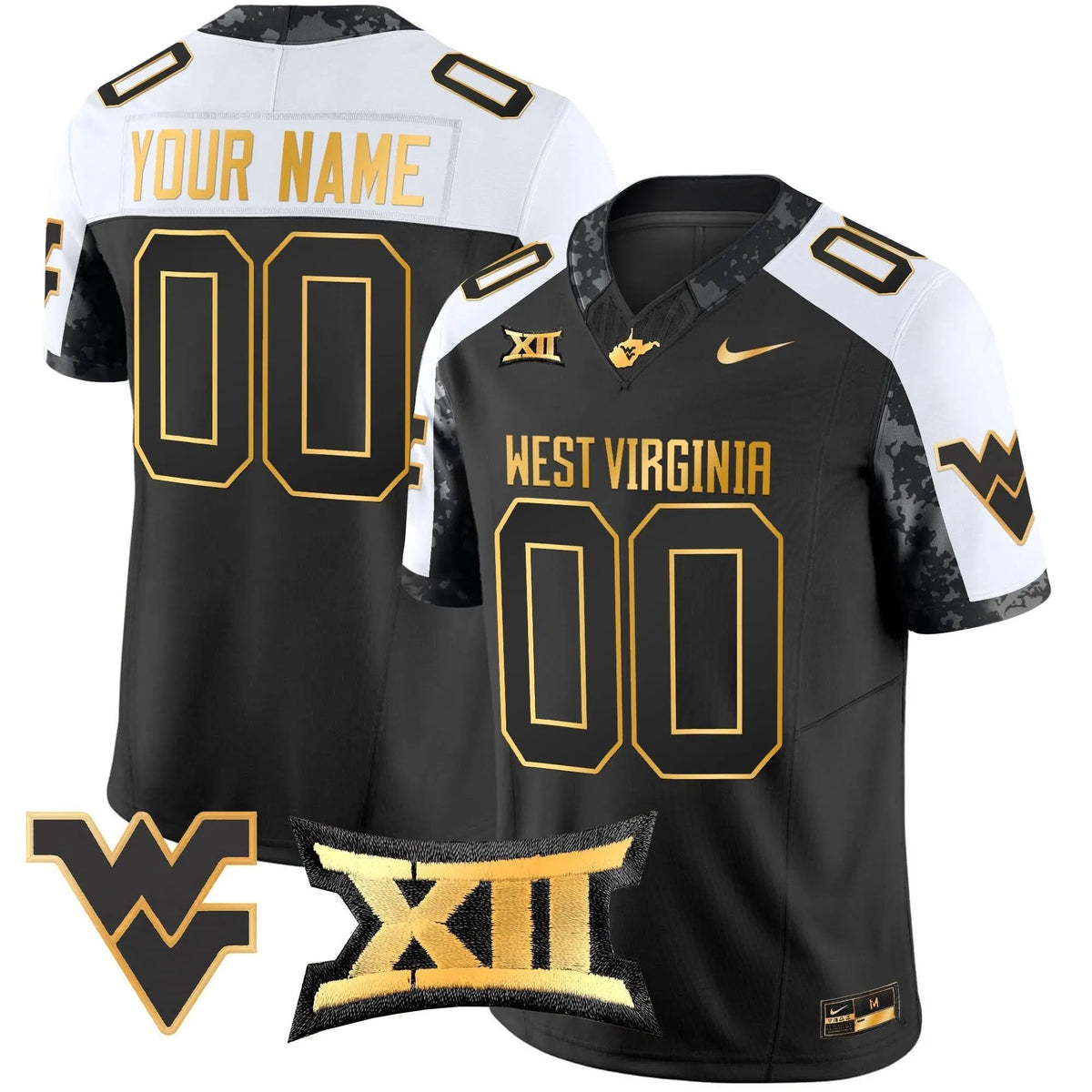 Personalized WVM 2026 Gold Vapor Limited Custom Jersey - Alternate Stitched