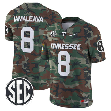 Personalized TV 2026 Military Vapor Limited Jersey V2 - Nico Iamaleava Stitched