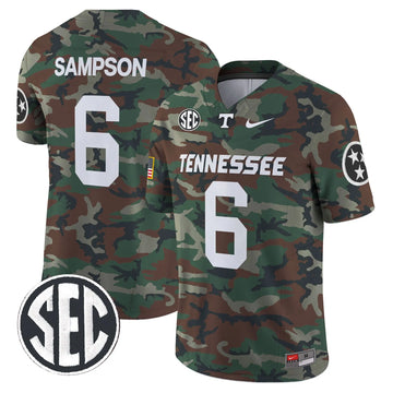Personalized TV 2026 Military Vapor Limited Jersey V2 - Dylan Sampson Stitched