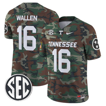 Personalized TV 2026 Military Vapor Limited Jersey V2 - Morgan Wallen Stitched