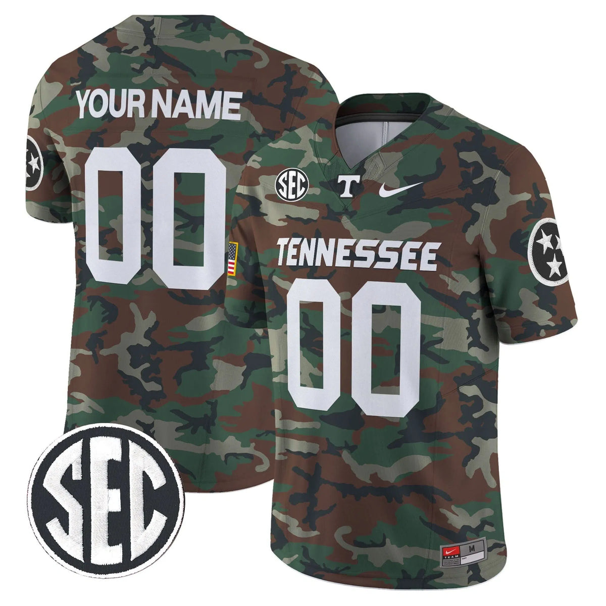 Personalized TV 2026 Military Vapor Limited Custom Jersey V2 - Custom Stitched