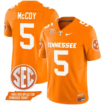 Personalized TV 2026 Vapor Limited Jersey V3 - Orange / Bru McCoy Stitched