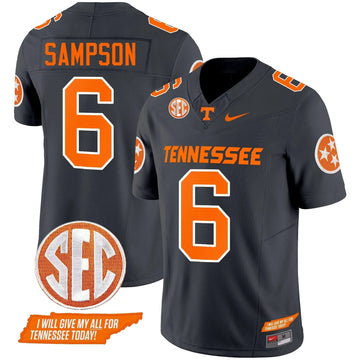 Personalized TV 2026 Vapor Limited Jersey V3 - Smokey Grey / Dylan Sampson Stitched