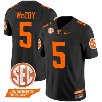 Personalized TV 2026 Vapor Limited Jersey V3 - Black / Bru McCoy Stitched