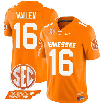 Personalized TV 2026 Vapor Limited Jersey V3 - Orange / Morgan Wallen Stitched