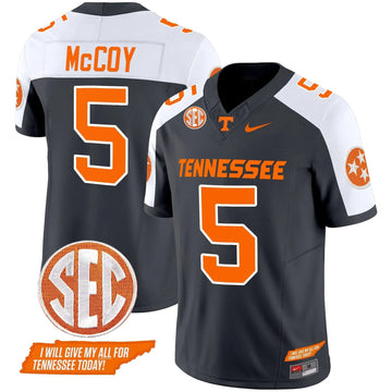 Personalized TV 2026 Vapor Limited Jersey V3 - Grey Alternate / Bru McCoy Stitched