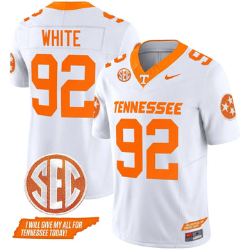 Personalized TV 2026 Vapor Limited Jersey V3 - White / Reggie White Stitched