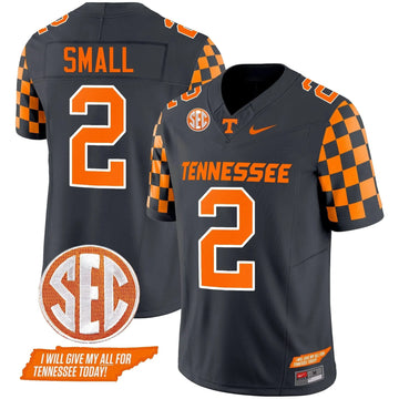 Personalized TV 2026 Checkerboard Vapor Limited Jersey V2 - Smokey Grey / Jabari Small Stitched