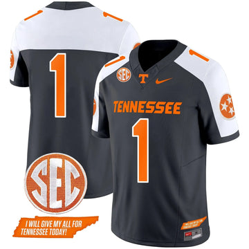 Personalized TV 2026 Checkerboard Vapor Limited Jersey V2 - Grey Alternate / #1 Team Stitched