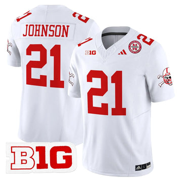 Personalized NC 2026 Vapor Limited Jersey V2 - White / Emmett Johnson Stitched