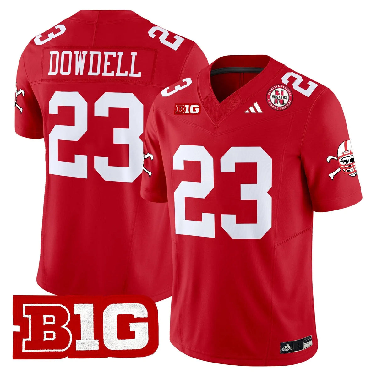 Personalized NC 2026 Vapor Limited Jersey V2 - Red / Dante Dowdell Stitched