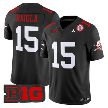 Personalized NC 2026 Vapor Limited Jersey V2 - Black / Dylan Raiola Stitched