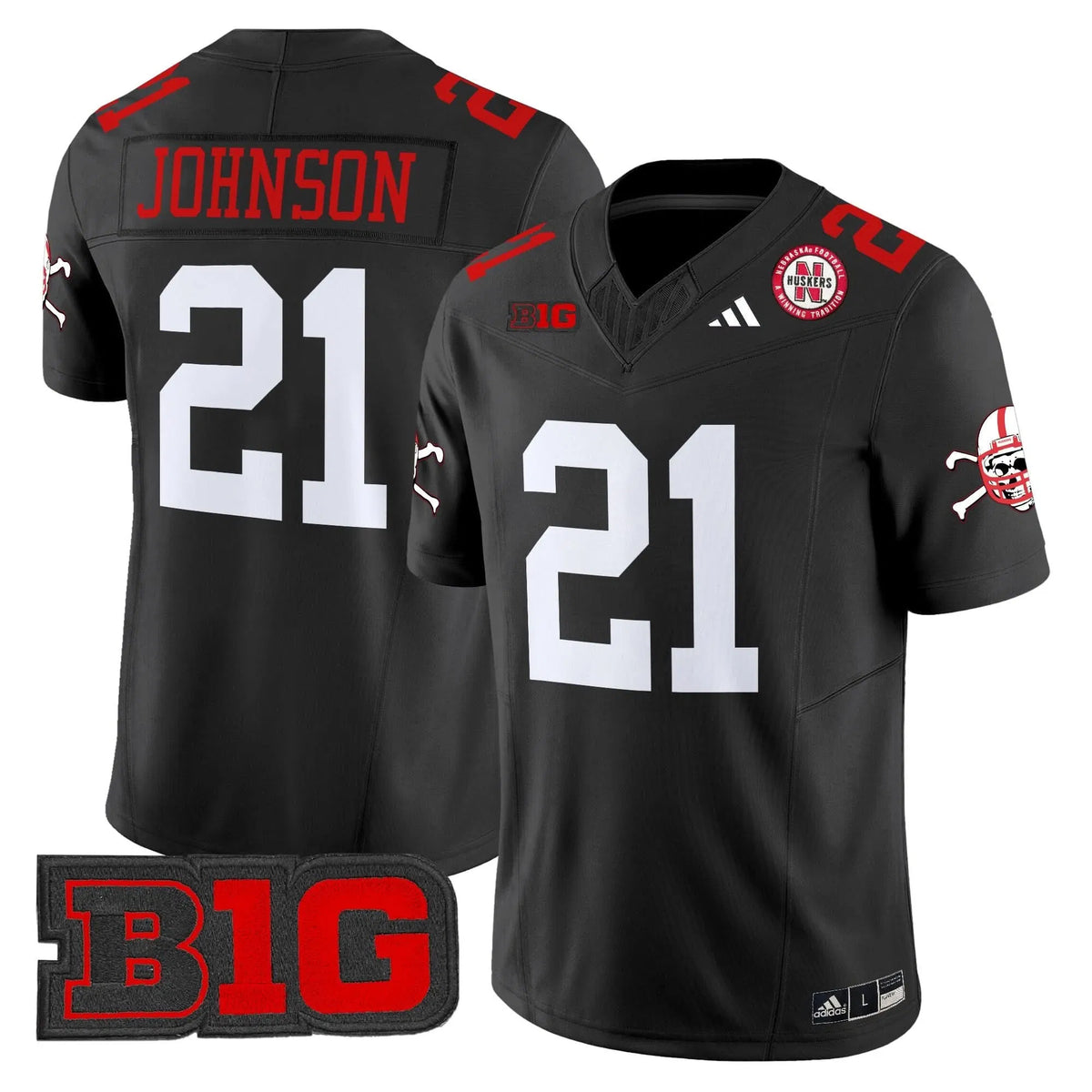 Personalized NC 2026 Vapor Limited Jersey V2 - Black / Emmett Johnson Stitched