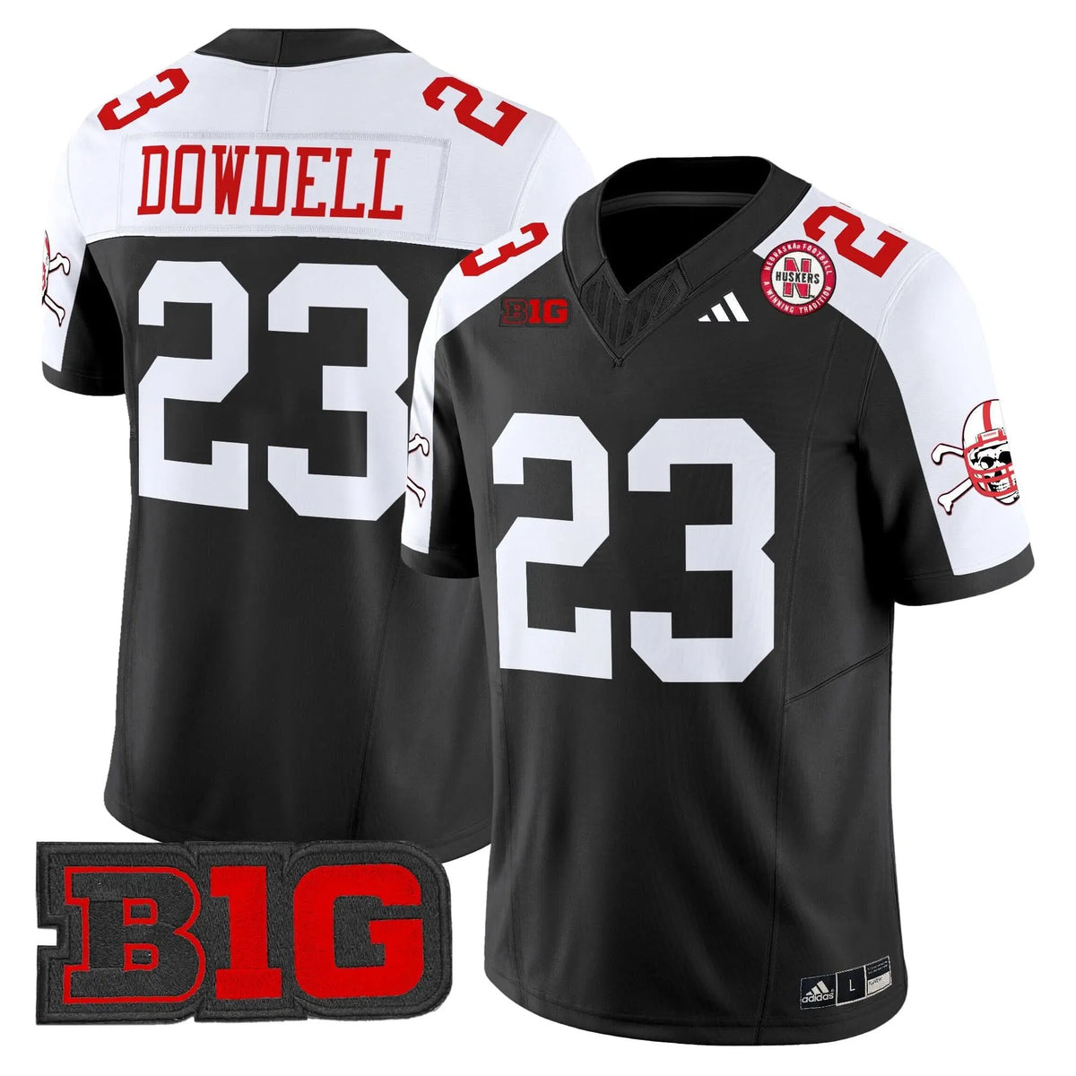 Personalized NC 2026 Vapor Limited Jersey V2 - Black Alternate / Dante Dowdell Stitched