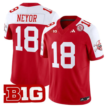 Personalized NC 2026 Vapor Limited Jersey V2 - Red Alternate / Isaiah Neyor Stitched