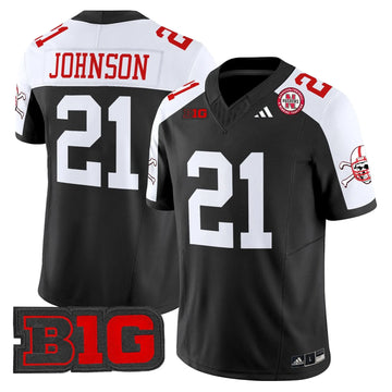 Personalized NC 2026 Vapor Limited Jersey V2 - Black Alternate / Emmett Johnson Stitched