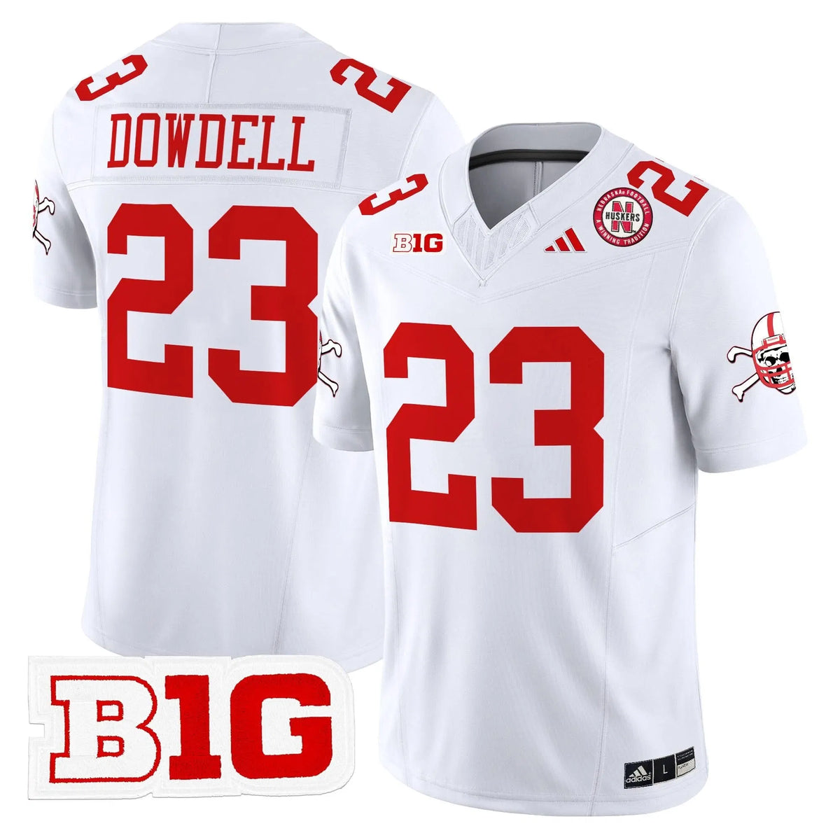 Personalized NC 2026 Vapor Limited Jersey V2 - White / Dante Dowdell Stitched