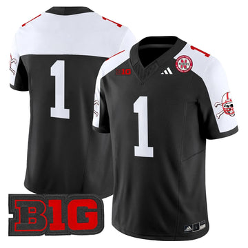 Personalized NC 2026 Vapor Limited Jersey V2 - Black Alternate / #1 Team Stitched