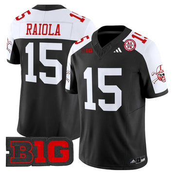 Personalized NC 2026 Vapor Limited Jersey V2 - Black Alternate / Dylan Raiola Stitched