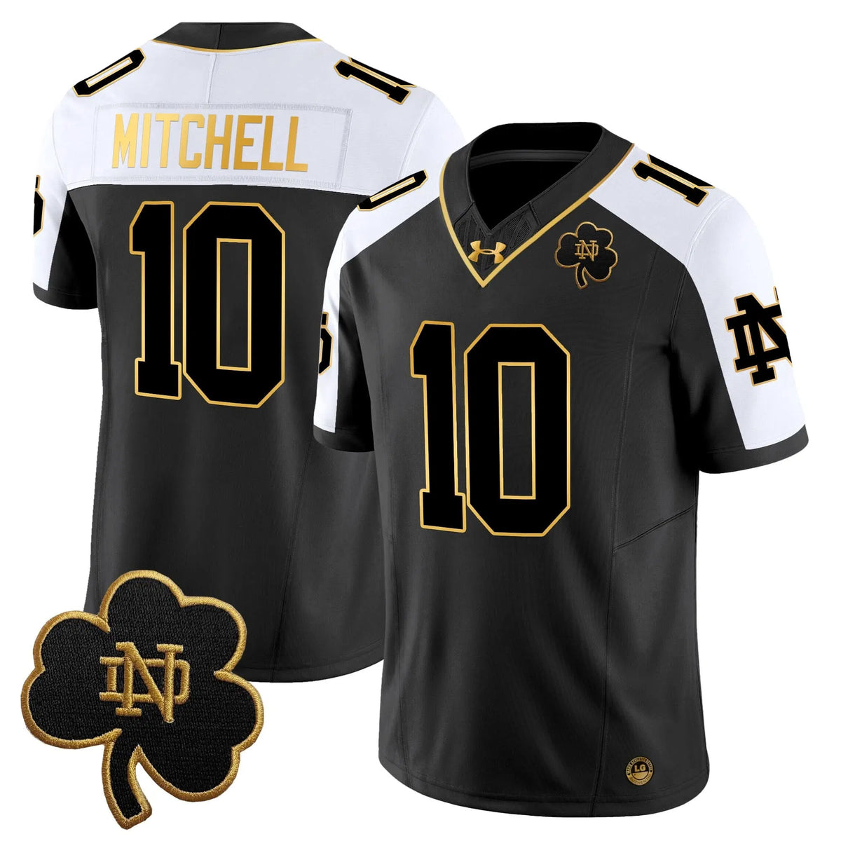Personalized NDFI 2026 Gold Vapor Limited Jersey - Alternate / Kris Mitchell Stitched