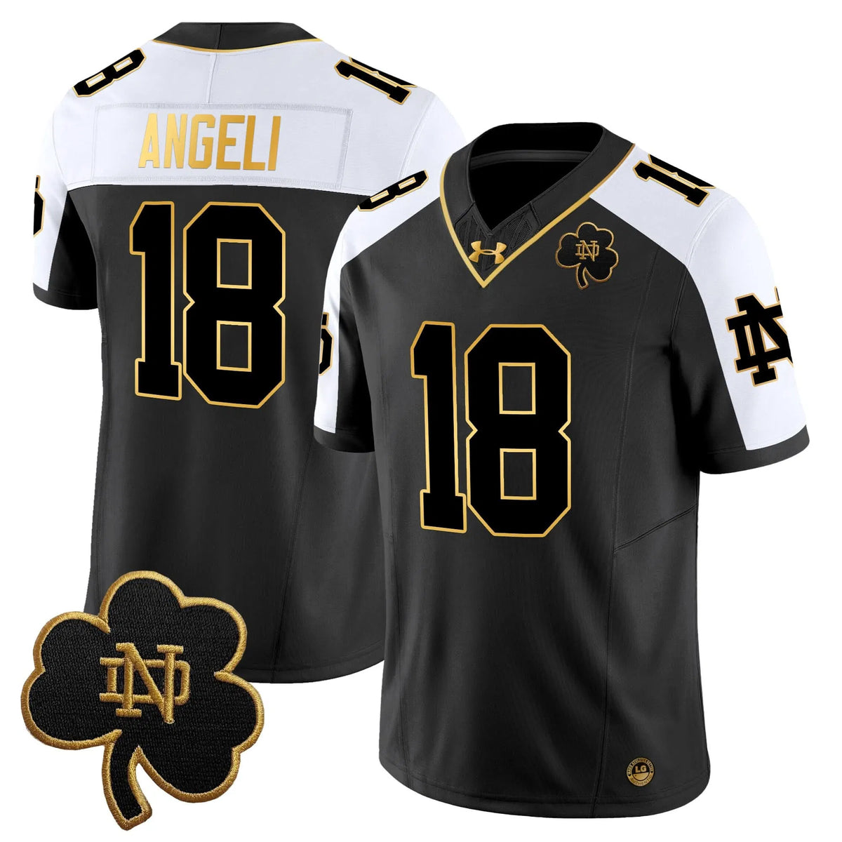 Personalized NDFI 2026 Gold Vapor Limited Jersey - Alternate / Steve Angeli Stitched