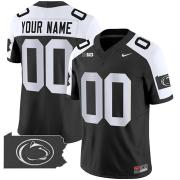 Personalized PSU 2026 Home Patch Vapor Limited Custom Jersey - Black Alternate Stitched