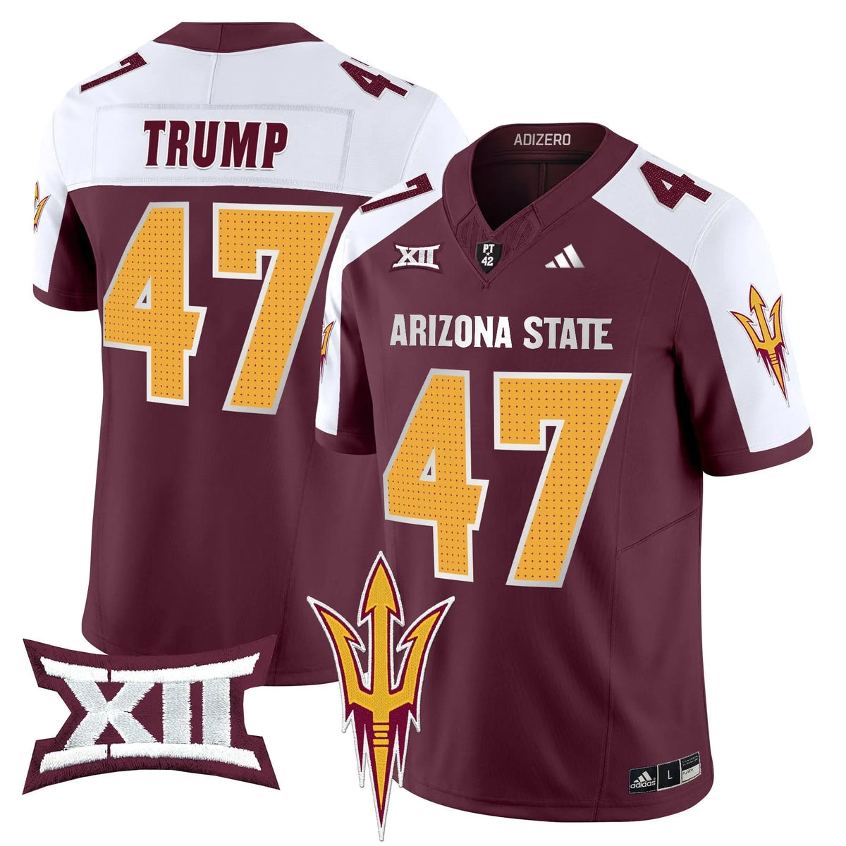 Personalized ASSD 2026 Vapor Limited Jersey V2 - Maroon Alternate / Trump Stitched