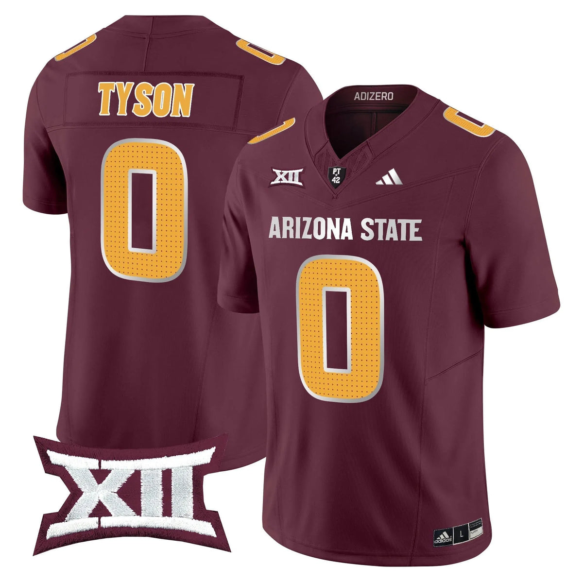 Personalized ASSD 2026 Vapor Limited Jersey V2 - Maroon / Jordyn Tyson Stitched