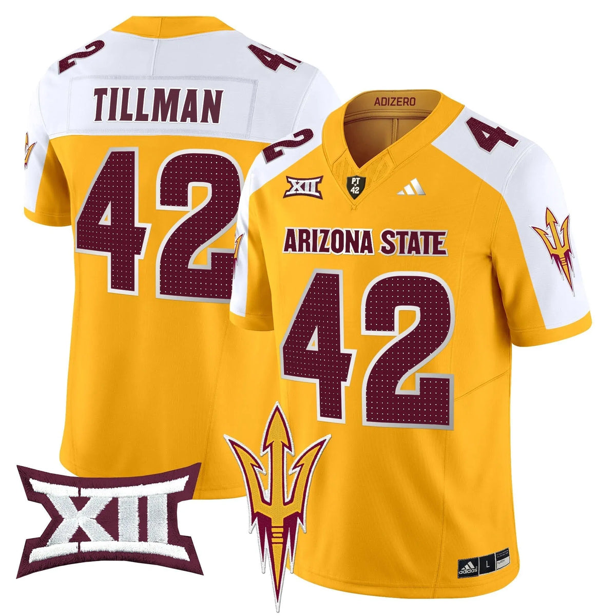 Personalized ASSD 2026 Vapor Limited Jersey V2 - Gold Alternate / Pat Tillman Stitched