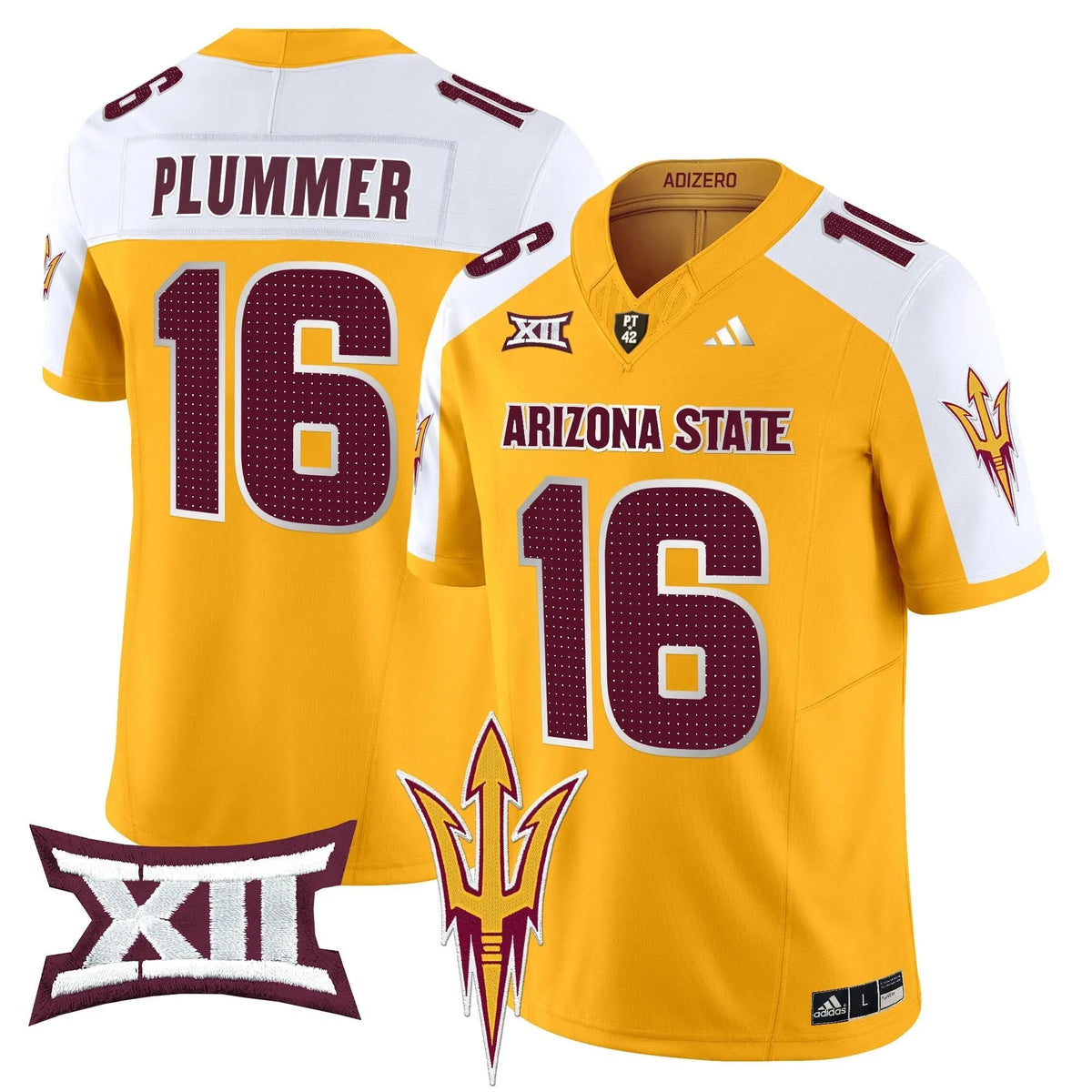 Personalized ASSD 2026 Vapor Limited Jersey V2 - Gold Alternate / Jake Plummer Stitched
