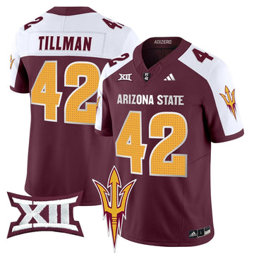 Personalized ASSD 2026 Vapor Limited Jersey V2 - Maroon Alternate / Pat Tillman Stitched